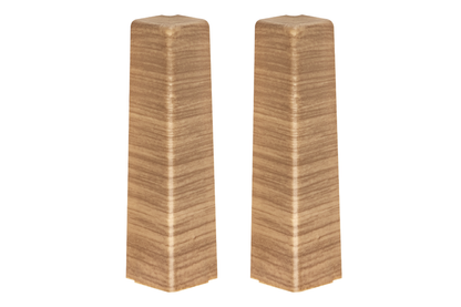 Narożnik zewnętrzny do listwy przypodłogowej MASTERLINE 13x80mm 1kpl=2szt Cezar Cinnamon Mat