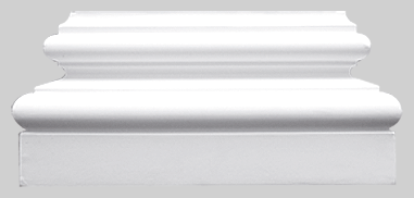 Kominek drzwi ściana KDS-22 Cezar Biały