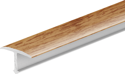 Smooth aluminum joint profile 20mm Cezar Noble Oak Matte 2.50m