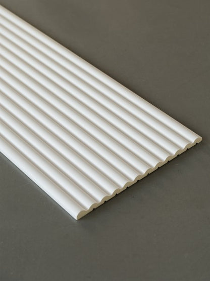 Стеновая панель LUMINO 300x13 мм, цвет Cezar, белый матовый, 2,70 м