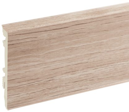 PVC skirting board MASTERLINE 13x80mm Cezar Pacyfik Mat 2.20m