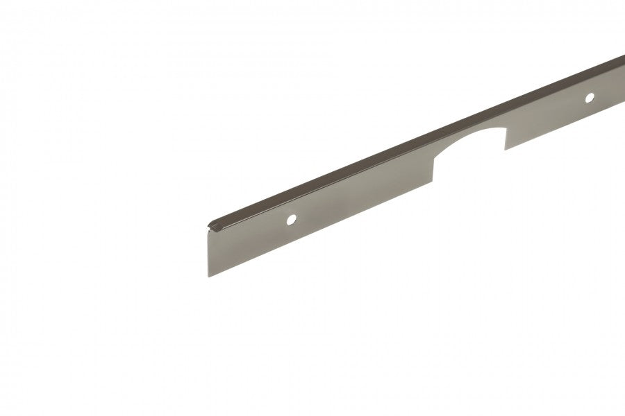 Listwa do blatu aluminiowa kątowa 22mm Cezar Szampan Mat 0,62m