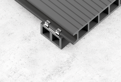 Klamry montażowe do desek ogrodowych Cezar 1opak=35elementów