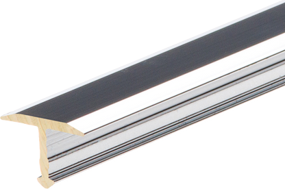 Profil fugowy mosiężny 13mm Cezar Chrom Połysk 2,50m