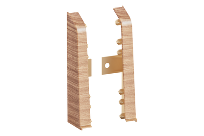 Softline Cezar skirting board end caps 1 set = 2 pcs (L+R) Classic Oak Matte
