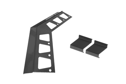 Set of endings for OKAP100 NZ135+LL2 Cezar Graphite RAL7024 Gloss