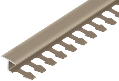 Aluminum tile expansion profile 14x8mm for Cezar Champagne Matt arches 2.50m