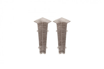 Внутренний угловой профиль для плинтуса Hi Line 23,4x75 мм. 1 комплект = 2 шт. Cezar Sicily Oak Matt