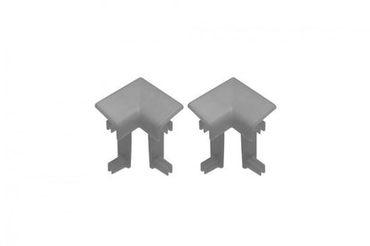 Inner corner for ribbed carpet strip Cezar Dark Grey Matte