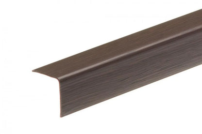 Kątownik PVC 15x15x1,1mm Cezar Wenge Mat 2,75m