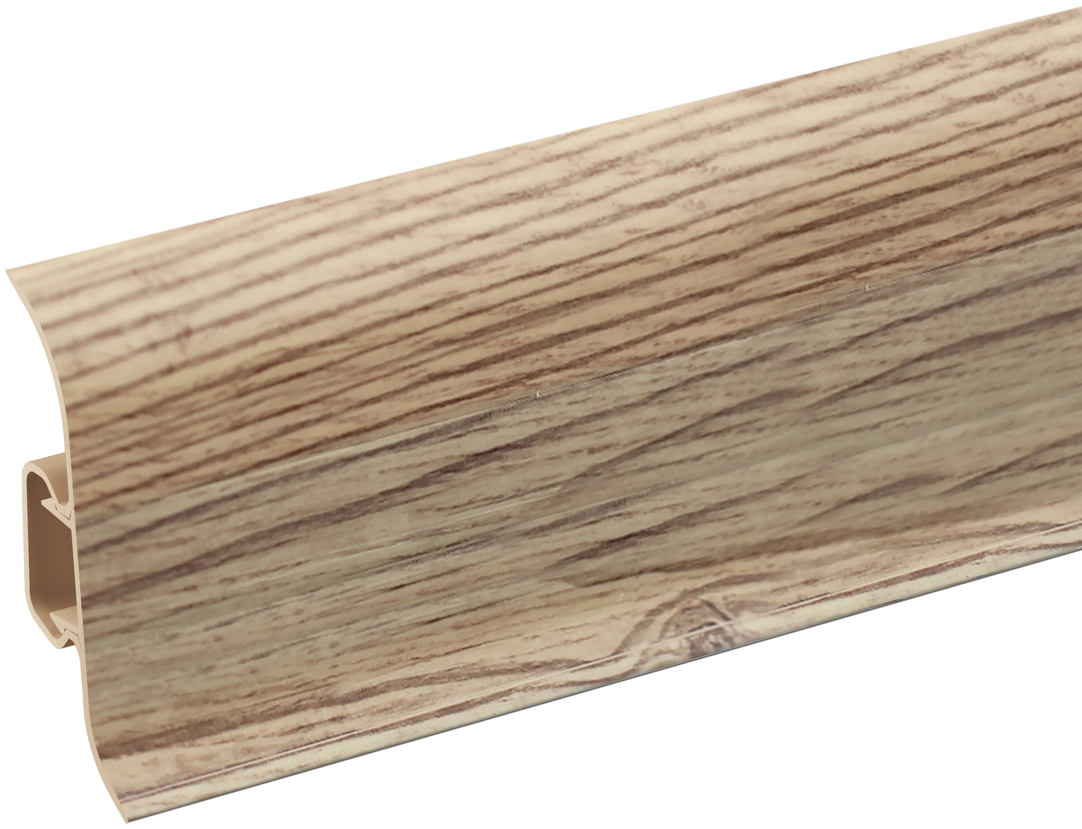 Listwa przypodłogowa PVC Premium Classic 22x59mm Cezar Wiąz Kanadyjski Mat 2,20m