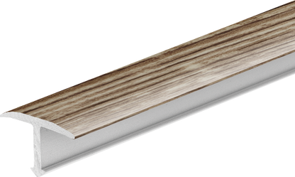Profil fugowy aluminiowy gładki 14mm Cezar Dąb Glina Mat 2,50m
