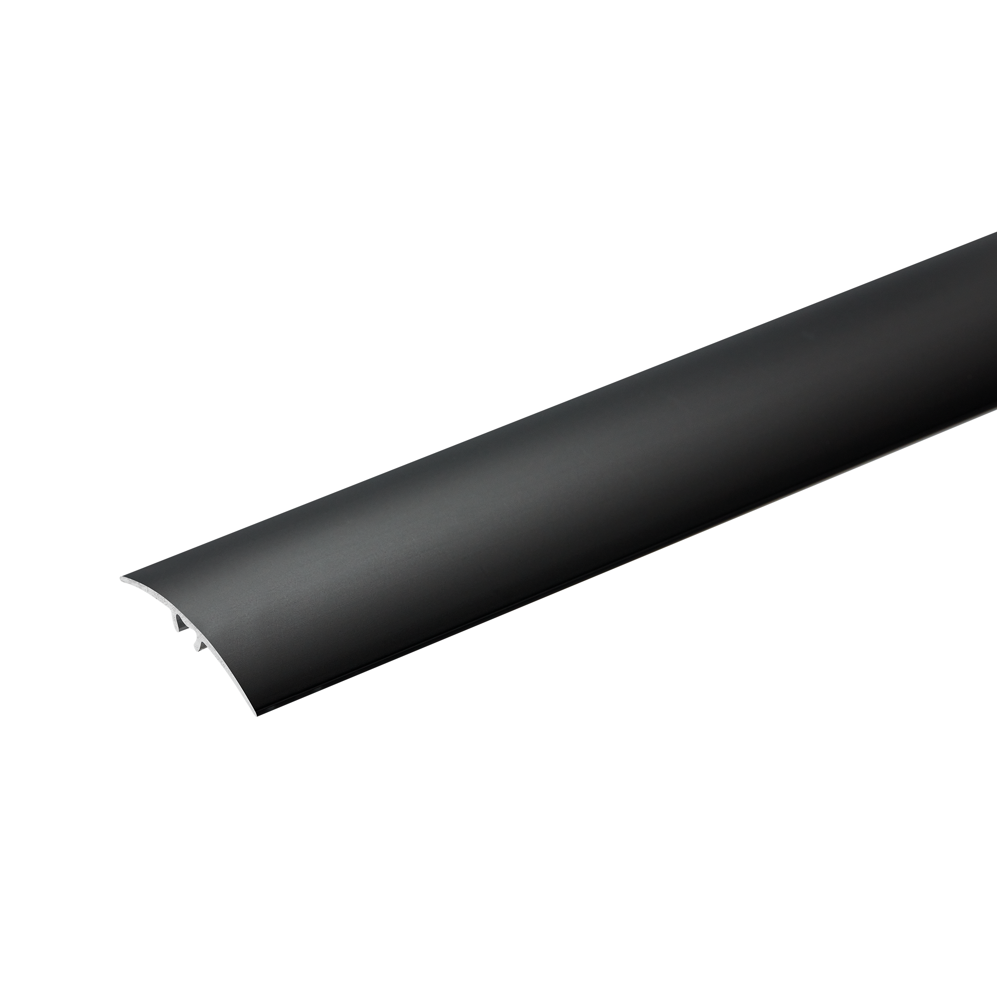 Profil progowy aluminiowy 37mm 5w1 Cezar Czarny Mat 0,93m