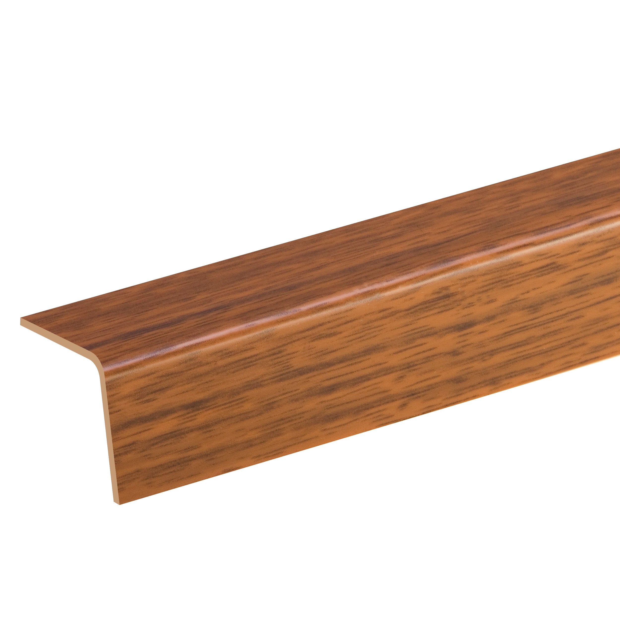 Kątownik PVC 40x40x1,1mm Cezar Orzech Grecki Mat 2,75m