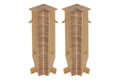 Внутренний угловой профиль для плинтуса MASTERLINE 13x80 мм. 1 комплект = 2 шт. Cezar Umbra Mat