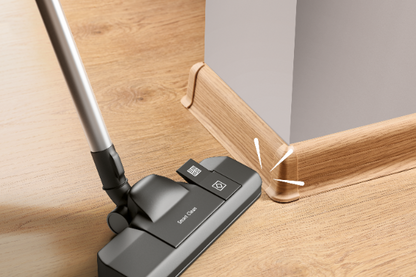 Internal corner for Classic skirting board 22x59mm 1 set = 2 pcs Cezar Light Grey Oak Matte