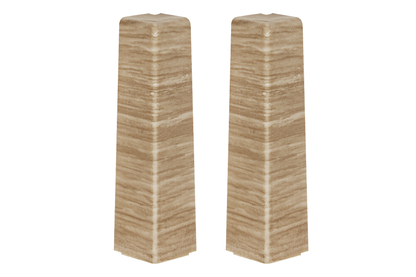 Narożnik zewnętrzny do listwy przypodłogowej MASTERLINE 13x80mm 1kpl=2szt Cezar Copper wood Mat