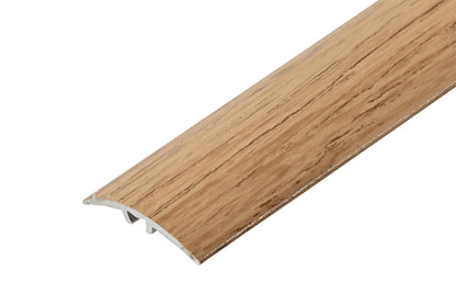Aluminum threshold profile 30mm 5in1 Cezar Oak Hamilton Matt 1.86m