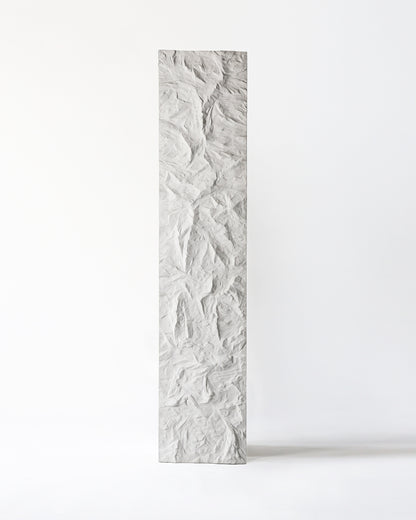 SANTERO-T3 wall panel 600x2900x50mm Cezar glued FLEX White 2.90m