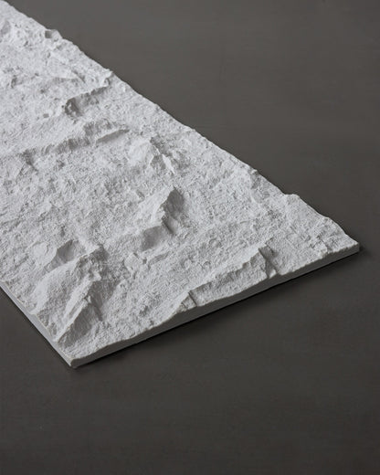 SANTERO-R4 wall panel 600x2900x45mm Cezar glued FLEX White 2.90m