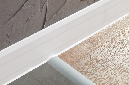 Listwa przypodłogowa PVC Hi Line 23,4x75mm Cezar Biały RAL9003 Mat 2,50m