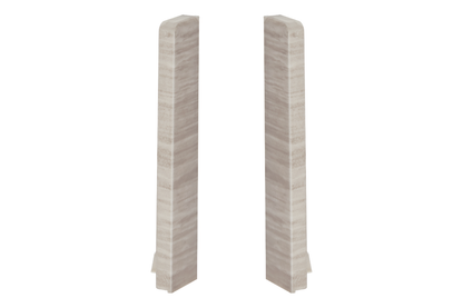 End caps for MASTERLINE skirting board 13x80mm 1 set = 2 pcs (L+R) Cezar Marengo Mat