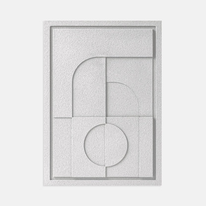 Wall Decor 500x700x18mm GEOMETRIC 5 MURSO Bianco