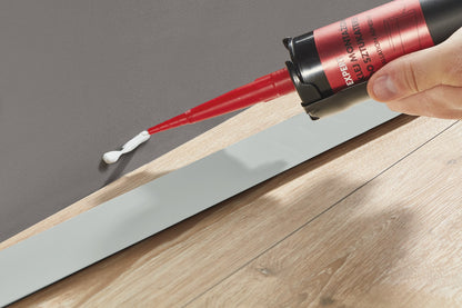 Skirting board 80x14mm CEZAR EARTH Line Cashmere semi-matte veneer 2.20m