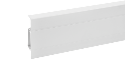 Hi Line PVC skirting board 23.4x75mm Cezar White RAL9003 Matt 2.50m