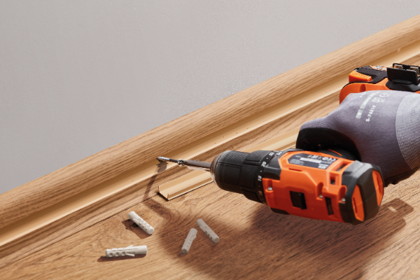 Connector for Classic skirting board 22x59mm 1 set = 2 pcs Cezar Classic Oak Matt