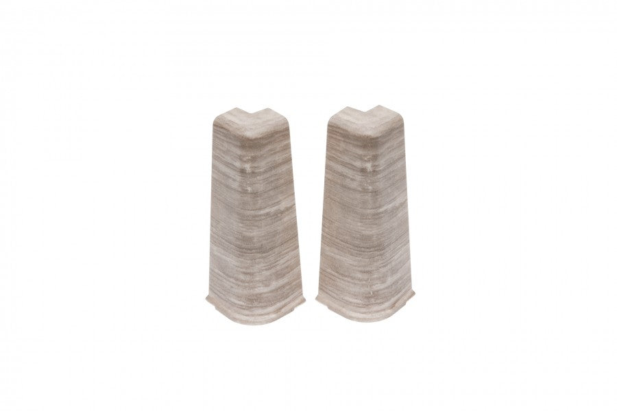 Narożnik zewnętrzny do listwy przypodłogowej Hi Line 23,4x75mm 1kpl=2szt Cezar Dąb Hokaido Mat