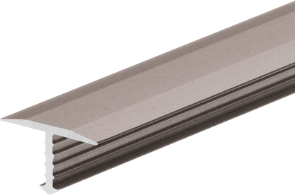 Aluminum joint profile 26mm Cezar Champagne Matt 2.50m