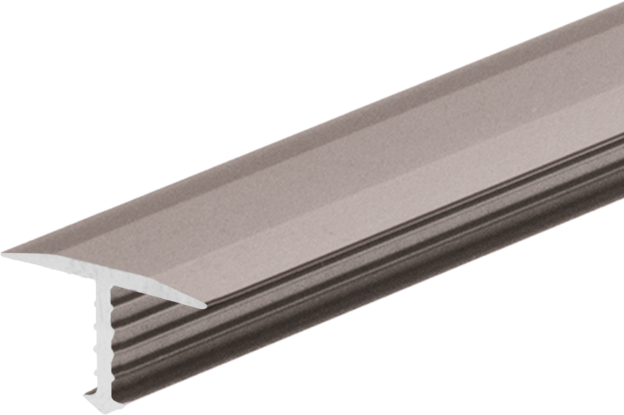 Aluminum joint profile 26mm Cezar Champagne Matt 2.50m