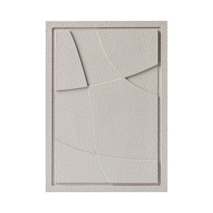 Wall Decor 500x700x18mm ABSTRACT 4 MURSO Natural Cream