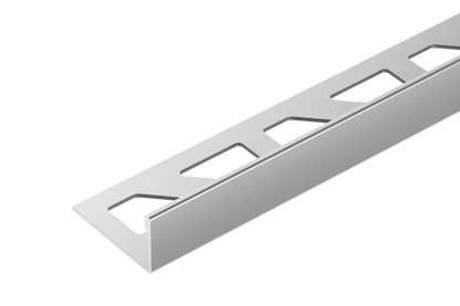 Угловой профиль для плитки из нержавеющей стали 10 мм x 24 мм, Cezar Steel Brushed 2B grind 240 2,50 м