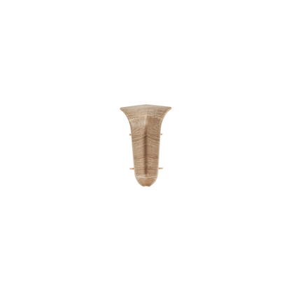 Narożnik wewnętrzny do listwy przypodłogowej Classic 22x59mm 1kpl=2szt Cezar Dąb Canyon Mat