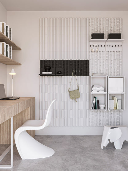 CLICKform zestaw klocków MILO 6 elementów MURSO Czarny RAL9005 Mat 0,19m