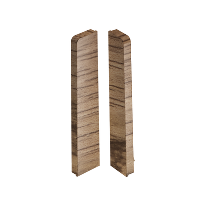 MASTERLINE skirting board end caps 13x80mm 1 set = 2 pcs (L+R) Cezar Ireland Mat