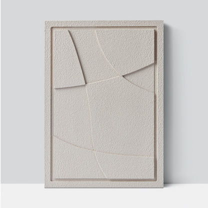 Wall Decor 500x700x18mm ABSTRACT 4 MURSO Natural Cream