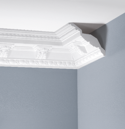 Listwa gzymsowa zdobiona LGZ-07 Cezar Biała 2,40m