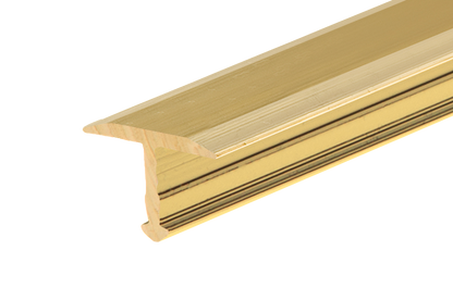 Brass Grout Profile 13mm Cezar Natural 2m