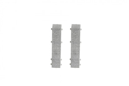 Соединитель плинтуса Hi Line 23,4x75 мм, 1 комплект = 2 шт. Прозрачный мат Cezar Goth