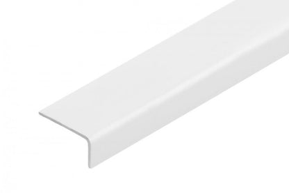 Kątownik PVC 20x10x1,1mm Cezar Biały RAL9003 Mat 1m