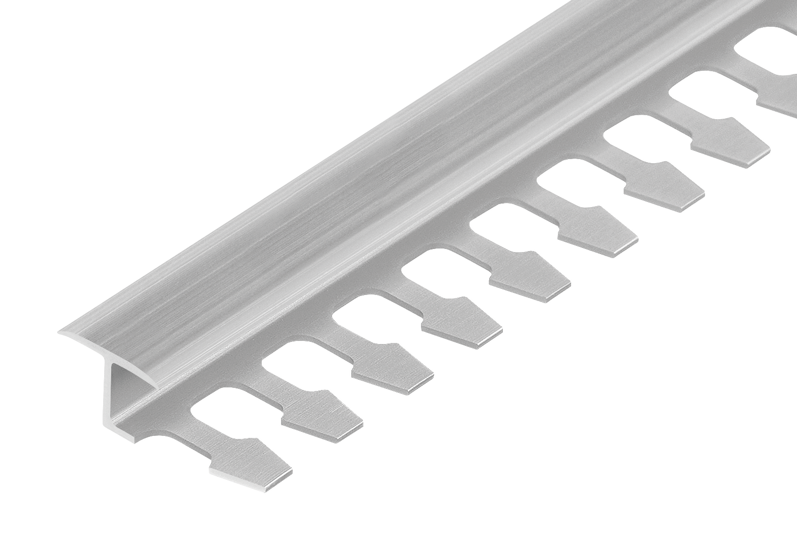 Aluminum tile expansion profile 14x8mm for Cezar arches, natural, raw, 2.50m