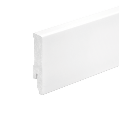 Listwa przypodłogowa LPC-51 80x14mm Cezar Biały Mat 2,44m