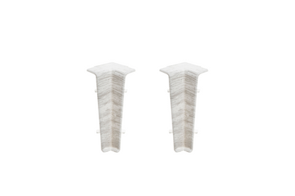 Internal corner for Cezar60 skirting board 20x60mm 1 set = 2 pcs Cezar Maestro Spruce Matt