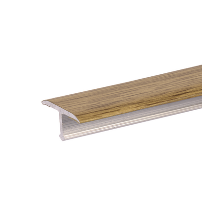 Profil fugowy aluminiowy gładki 20mm CEZAR Dąb Santana mat 2,50m