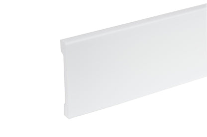 LPC-37 skirting board 70x12mm Cezar White RAL9003 Gloss 2.44m