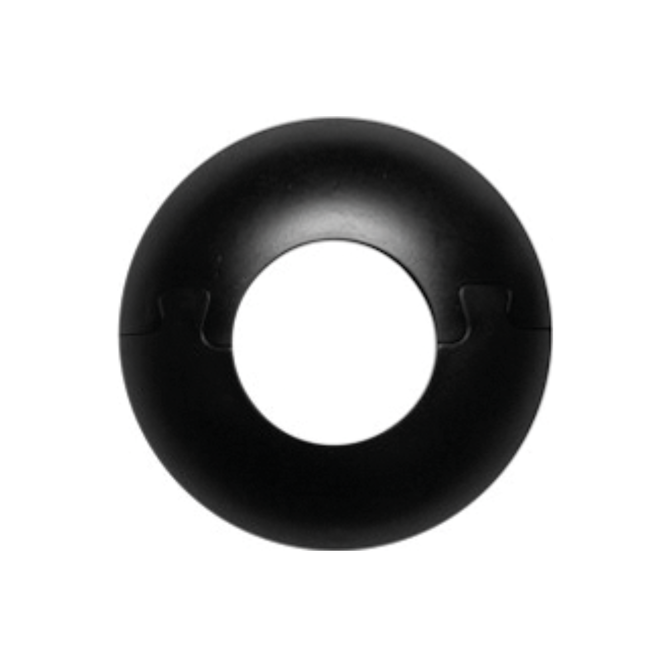 Rozetka 28,2x57,5mm Cezar Czarny RAL9005 Mat