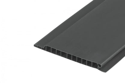 Boazeria PVC 10cm 1opak=10szt. Cezar Grafitowy RAL7024 Mat 2,60m